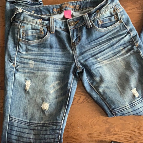 Almost Famous - ripped skinny ripped jeans - Picture 1 of 7